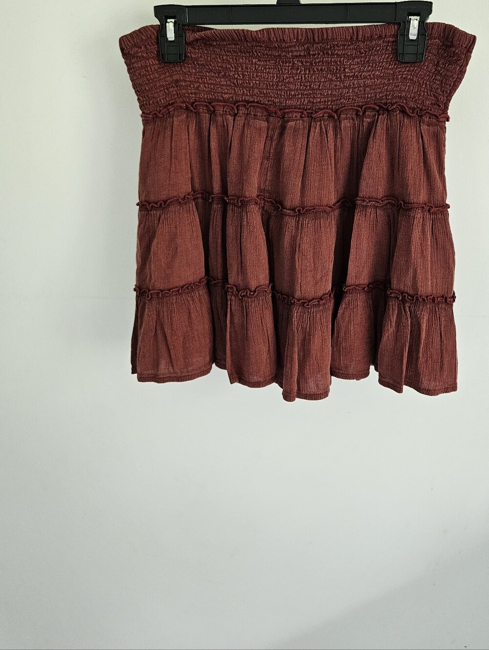 American Eagle Tiered Smocked Mini Skirt